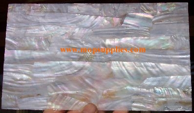 Fresh water pearl glued sheet