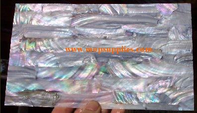Fresh water pearl veneer