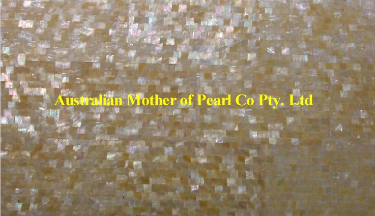 Gold MOP mosaic panels