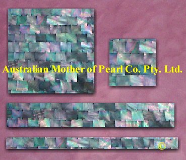 Mother of Pearl mosaic tiles dark