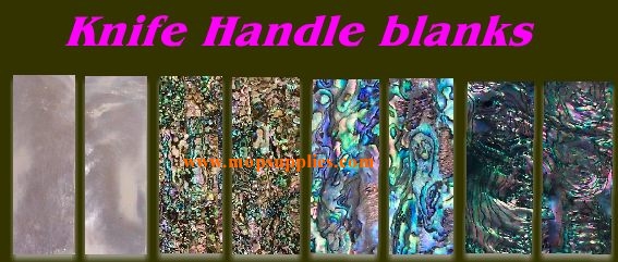 Knife handle blanks logo