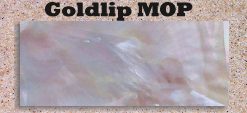 Gold MOP glued blank