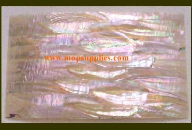 Black abalone veneer