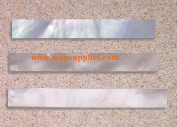 White MOP bridge blanks