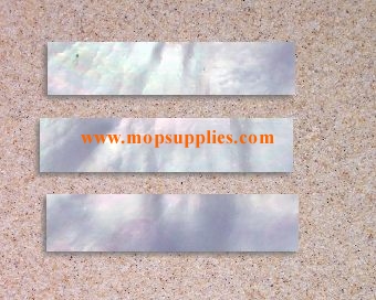 White MOP nut blanks